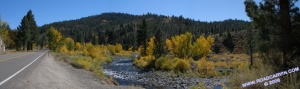 Panorama: outside Markleeville.